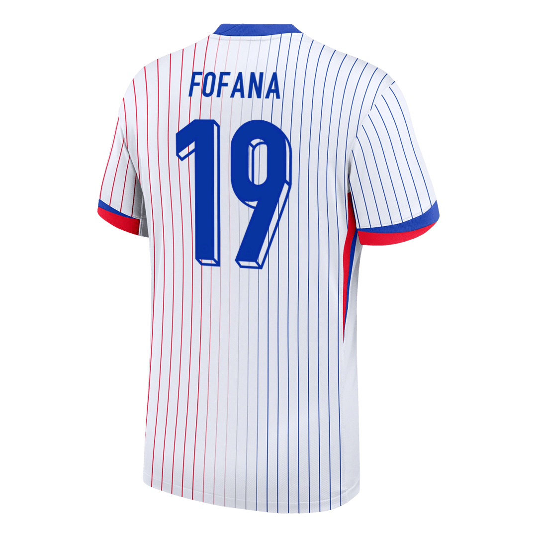FOFANA #19 France Extérieur Maillot 2024 Blanc