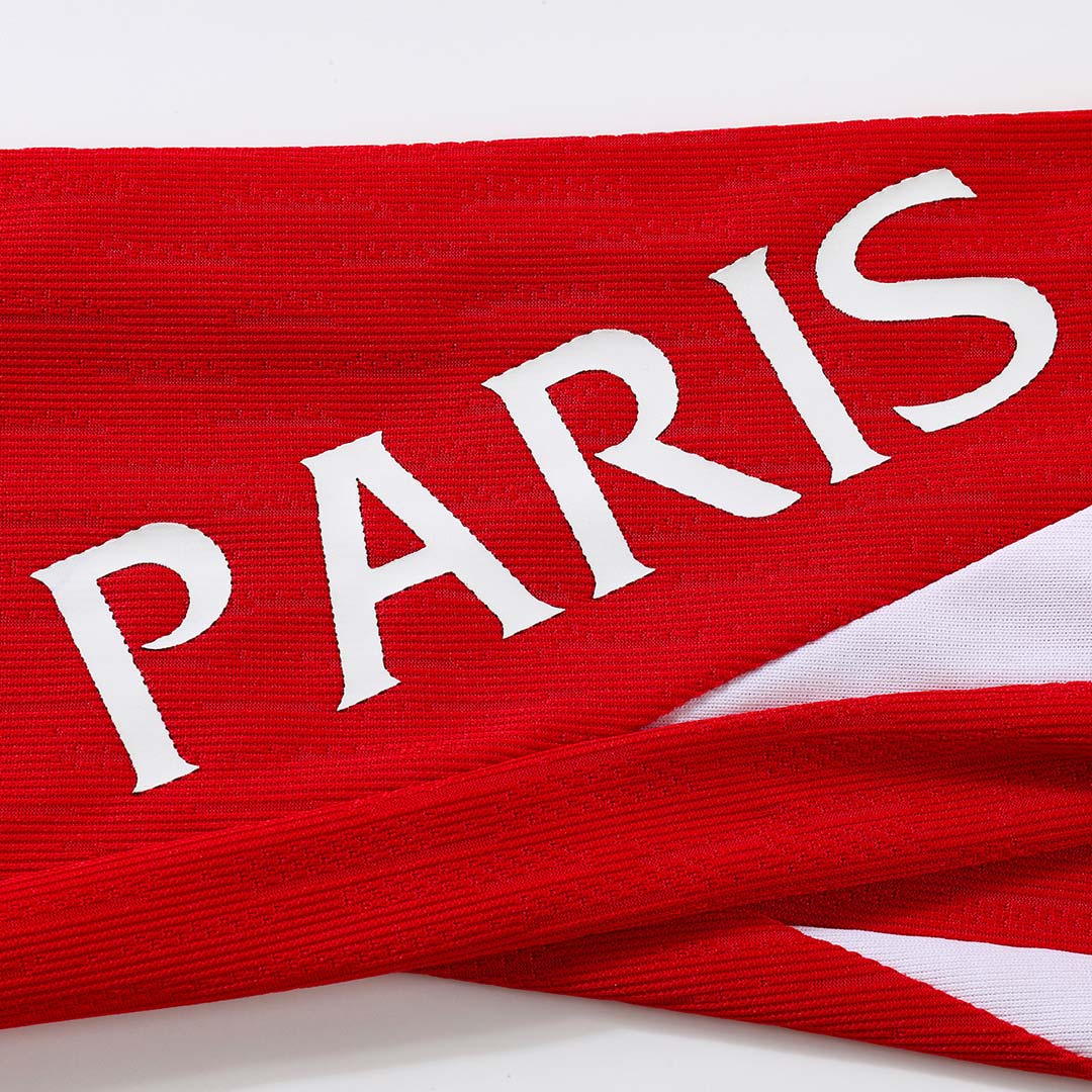 Les Parisiens Sweatshirt Kit 2025/26 Enfant Rouge