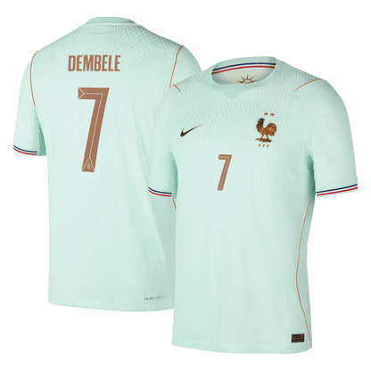 DEMBELE #7 France Extérieur Maillot 2026 Vert Joueur