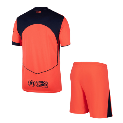 Barcelone Third Maillot Kit 2025/26 Orange