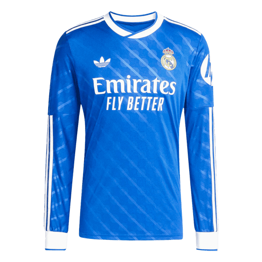 Real Madrid Third Maillot Manches Longues 2025/26 Bleu