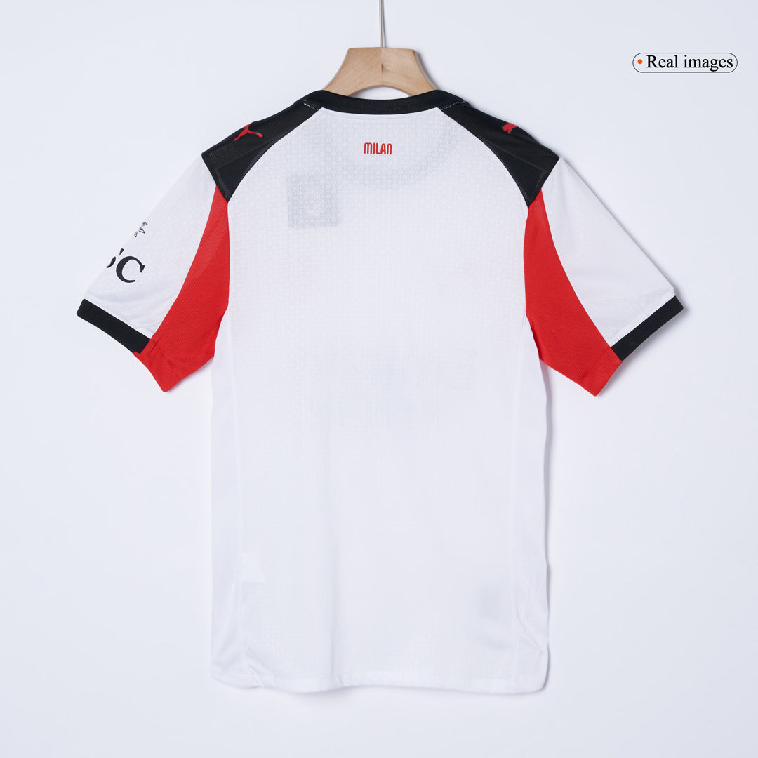 AC Milan Extérieur Maillot 2025/26 Blanc Joueur
