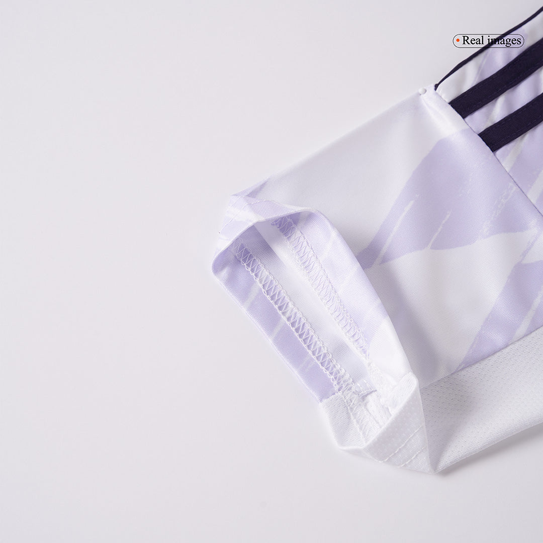 Manchester United Extérieur Maillot Kit 2025/26 Enfant Blanc