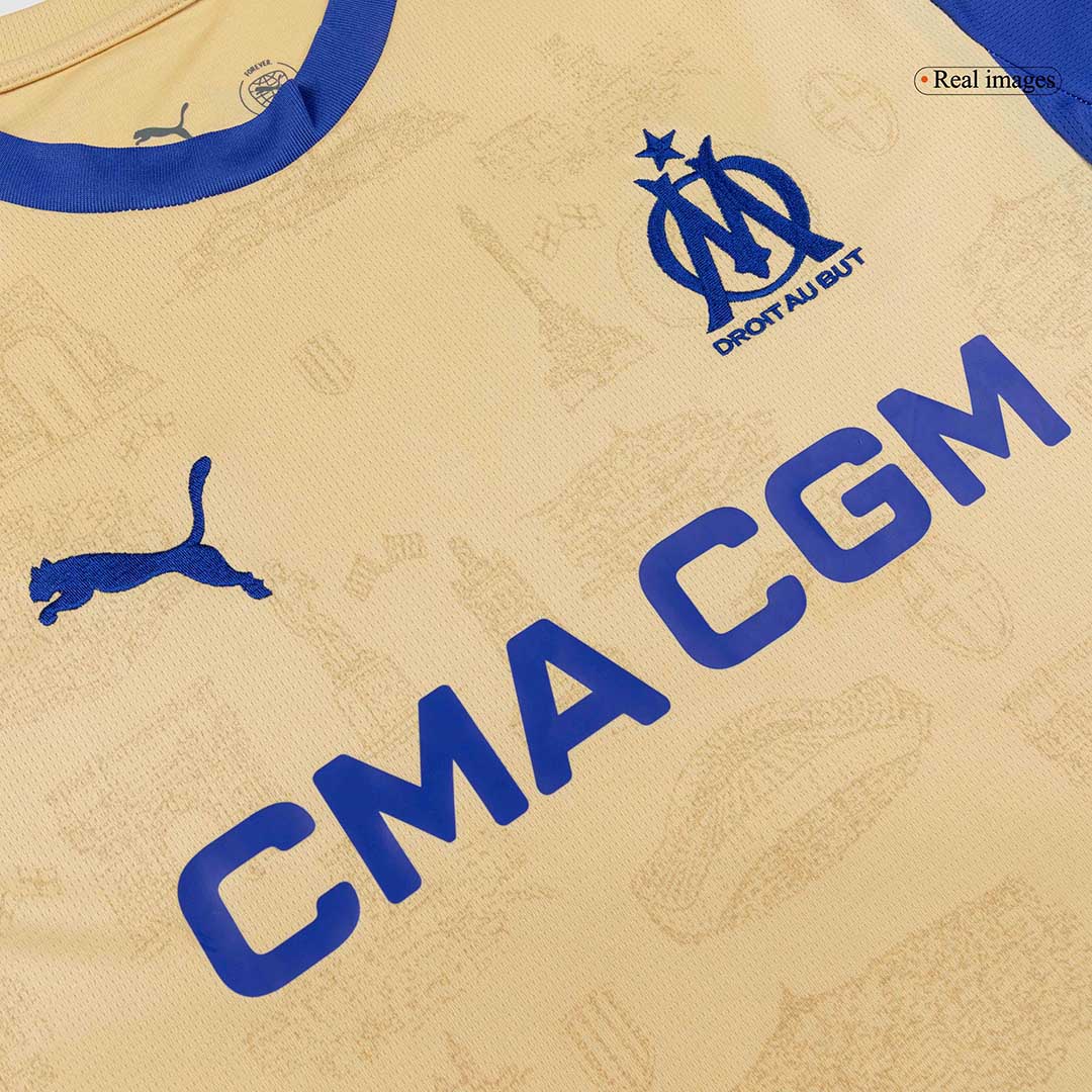Olympique de Marseille Fourth Maillot 2025/26 Jaune