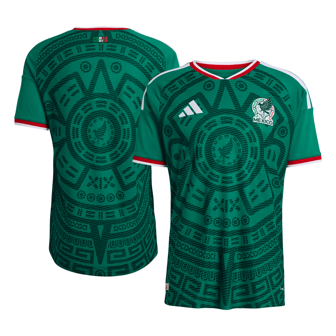 Mexique Domicile Maillot 2026 Vert Joueur