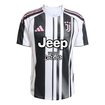 Juventus Domicile Maillot 2025/26 Noir&Blanc Joueur