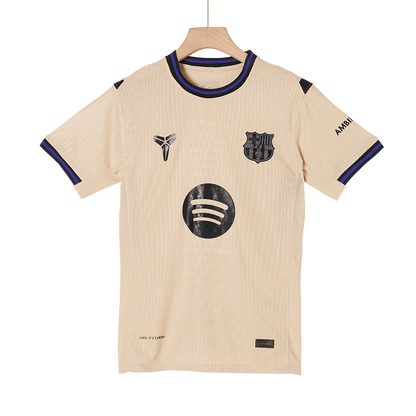 Barcelone Extérieur Maillot 2025/26 Jaune Joueur