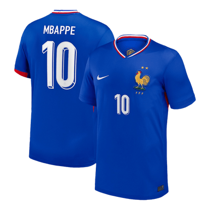MBAPPE #10 France Domicile Maillot 2024 Bleu