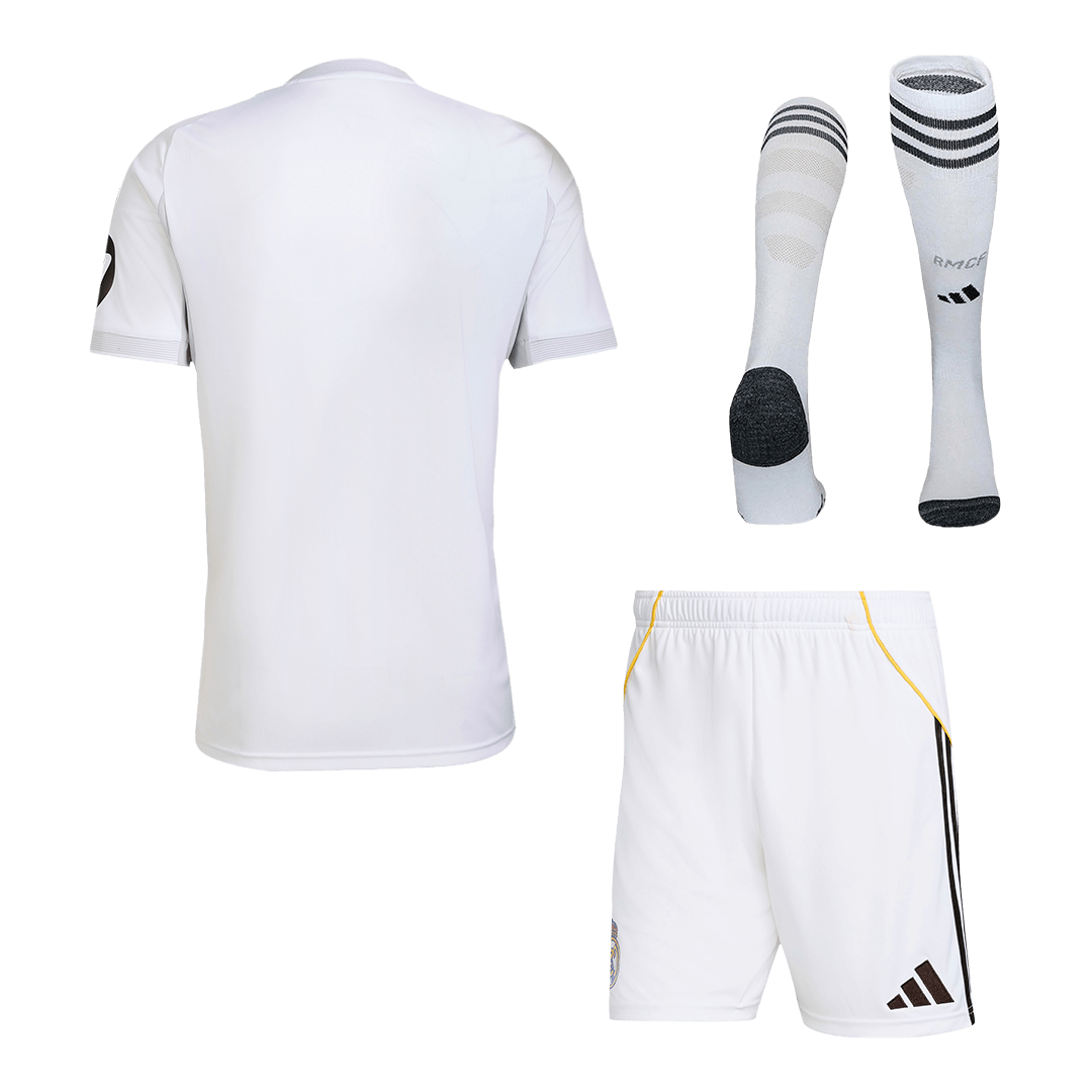 Men Real Madrid Domicile Maillot Kit 2025/26 Blanc - Super