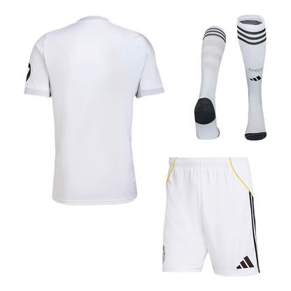 Men Real Madrid Domicile Maillot Kit 2025/26 Blanc - Super