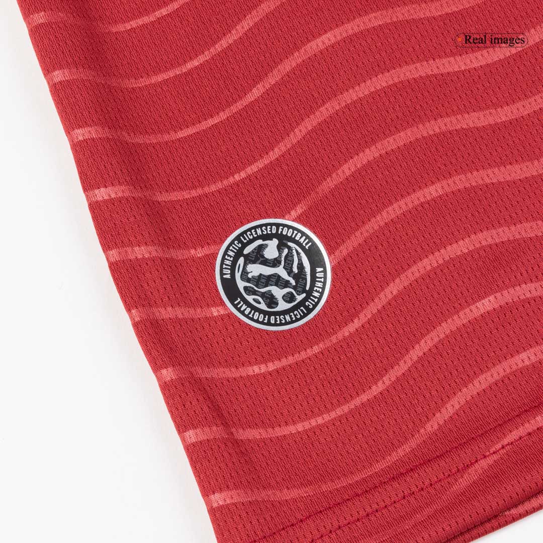 Portugal Domicile Maillot Manches Longues 2026 Rouge