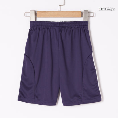 Manchester United Extérieur Maillot Kit 2025/26 Enfant Blanc