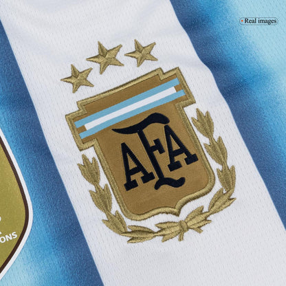 E. FERNÁNDEZ #24 Argentine Domicile Maillot 2026 Blue&White - Super