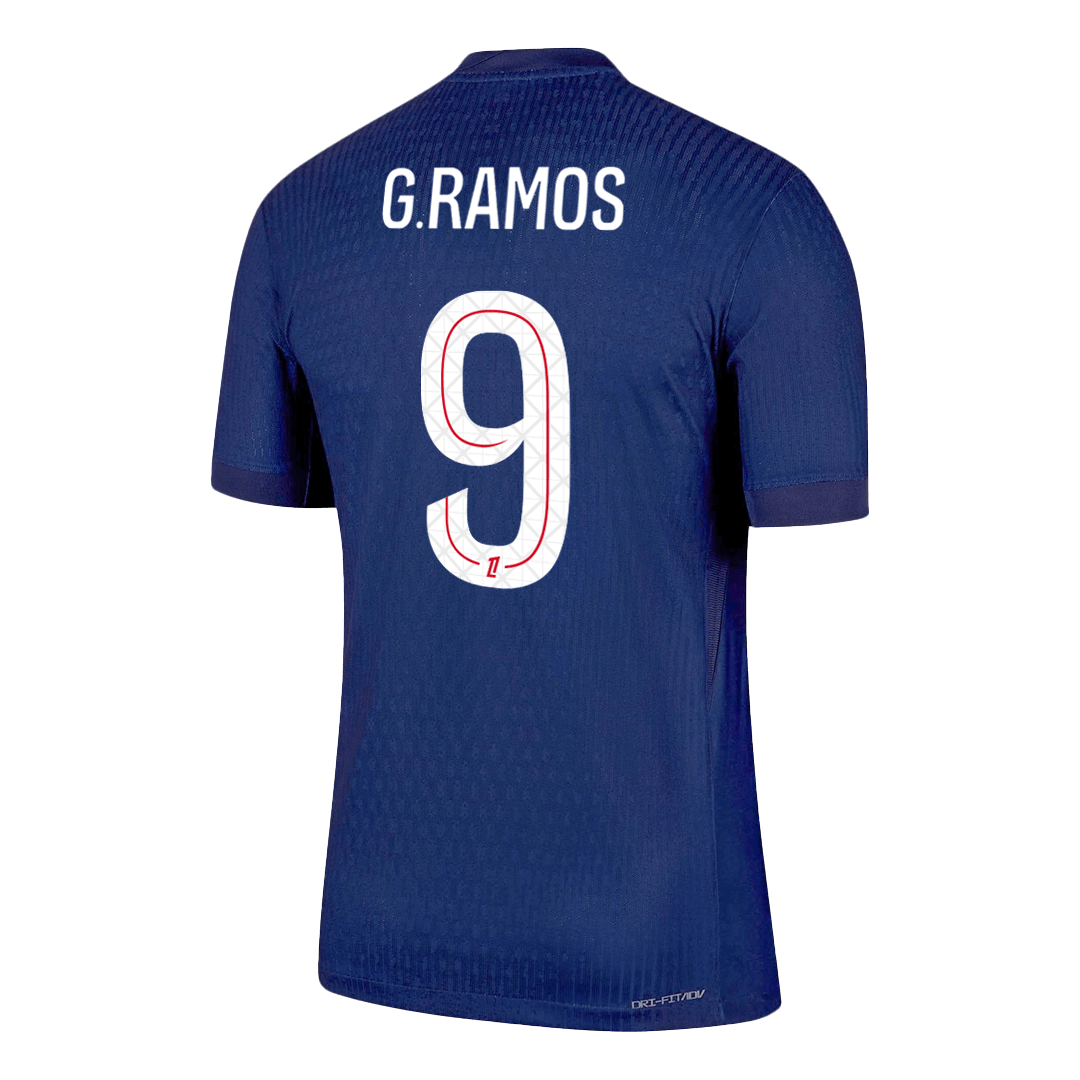 G.RAMOS #9 Les Parisiens Domicile Maillot 2025/26 Bleu marine Joueur