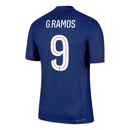 G.RAMOS #9 Les Parisiens Domicile Maillot 2025/26 Bleu marine Joueur