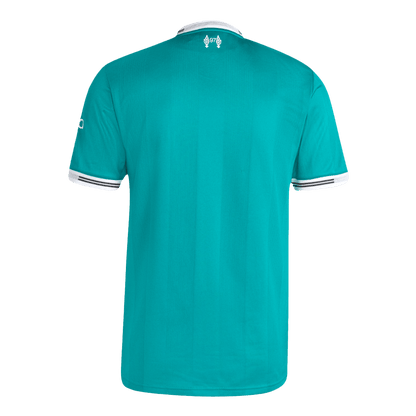 Liverpool Third Maillot 2025/26 Vert Joueur