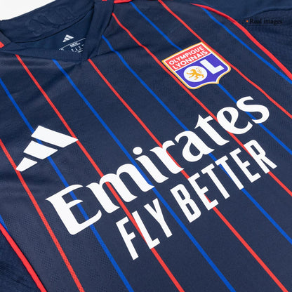 Olympique Lyonnais Extérieur Maillot 2025/26 Bleu marine Joueur