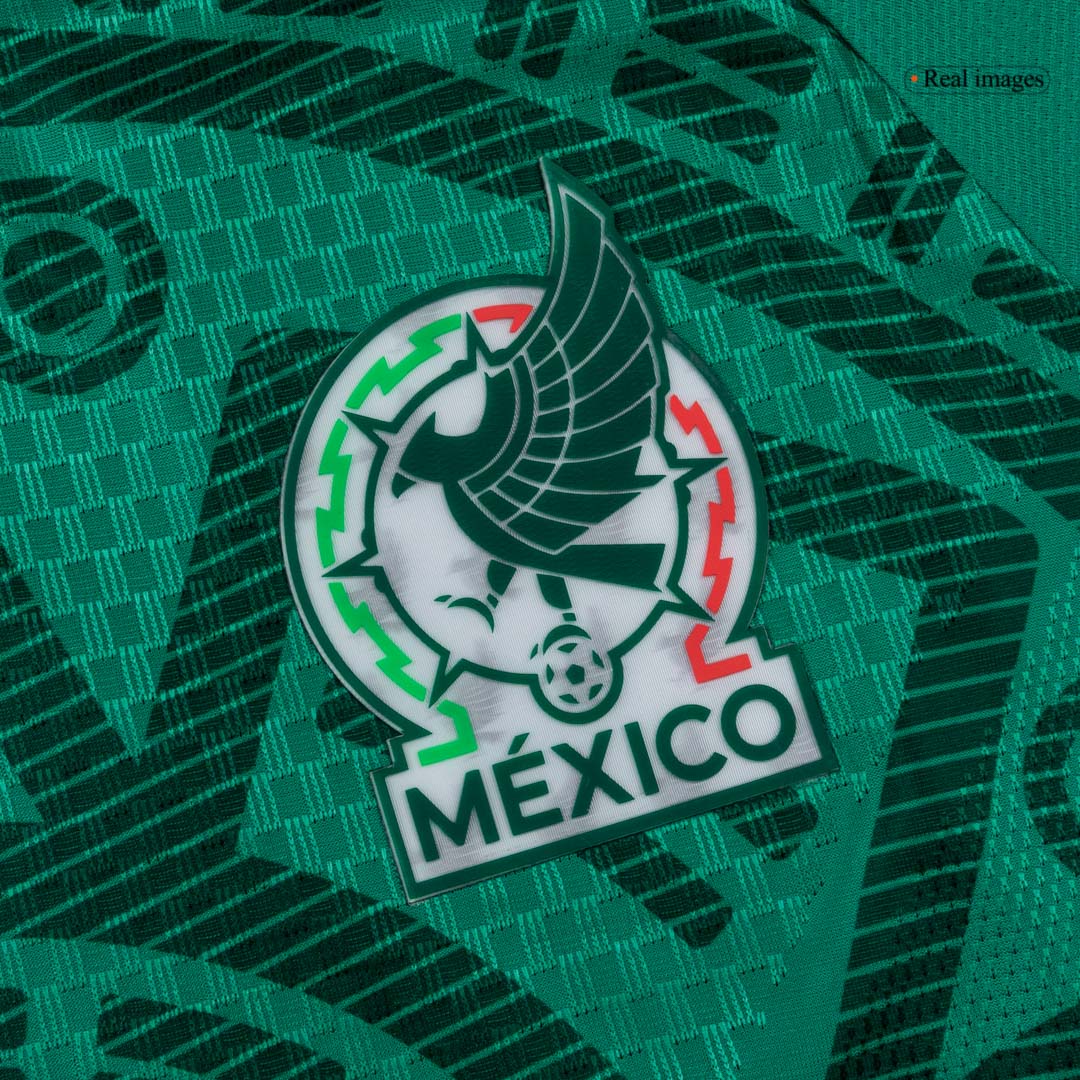 Raúl #9 Mexique Domicile Maillot 2026 Vert Joueur