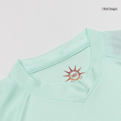 France Extérieur Maillot Kit 2026 Enfant Mint Green