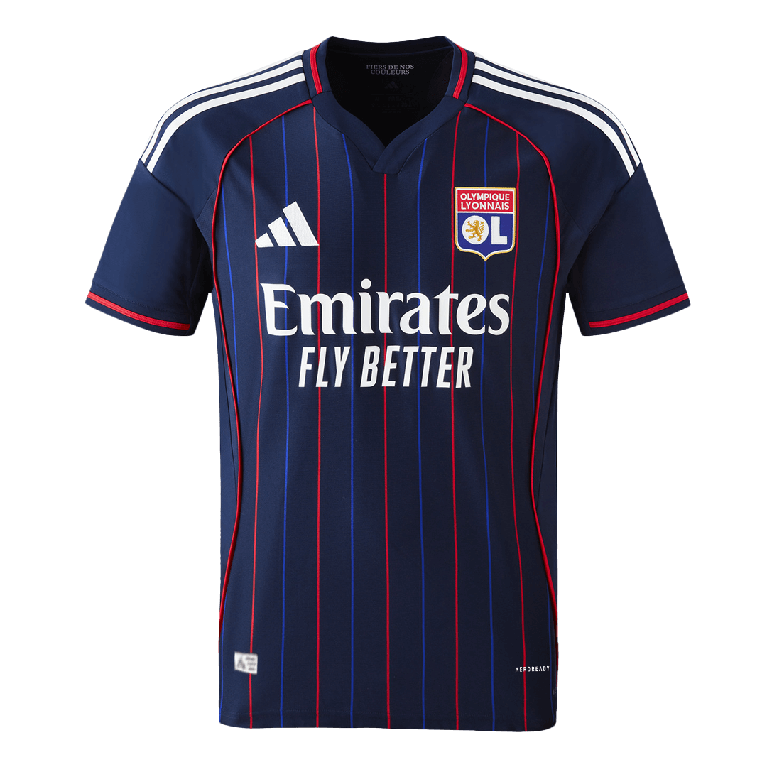 Olympique Lyonnais Extérieur Maillot 2025/26 Bleu marine Joueur
