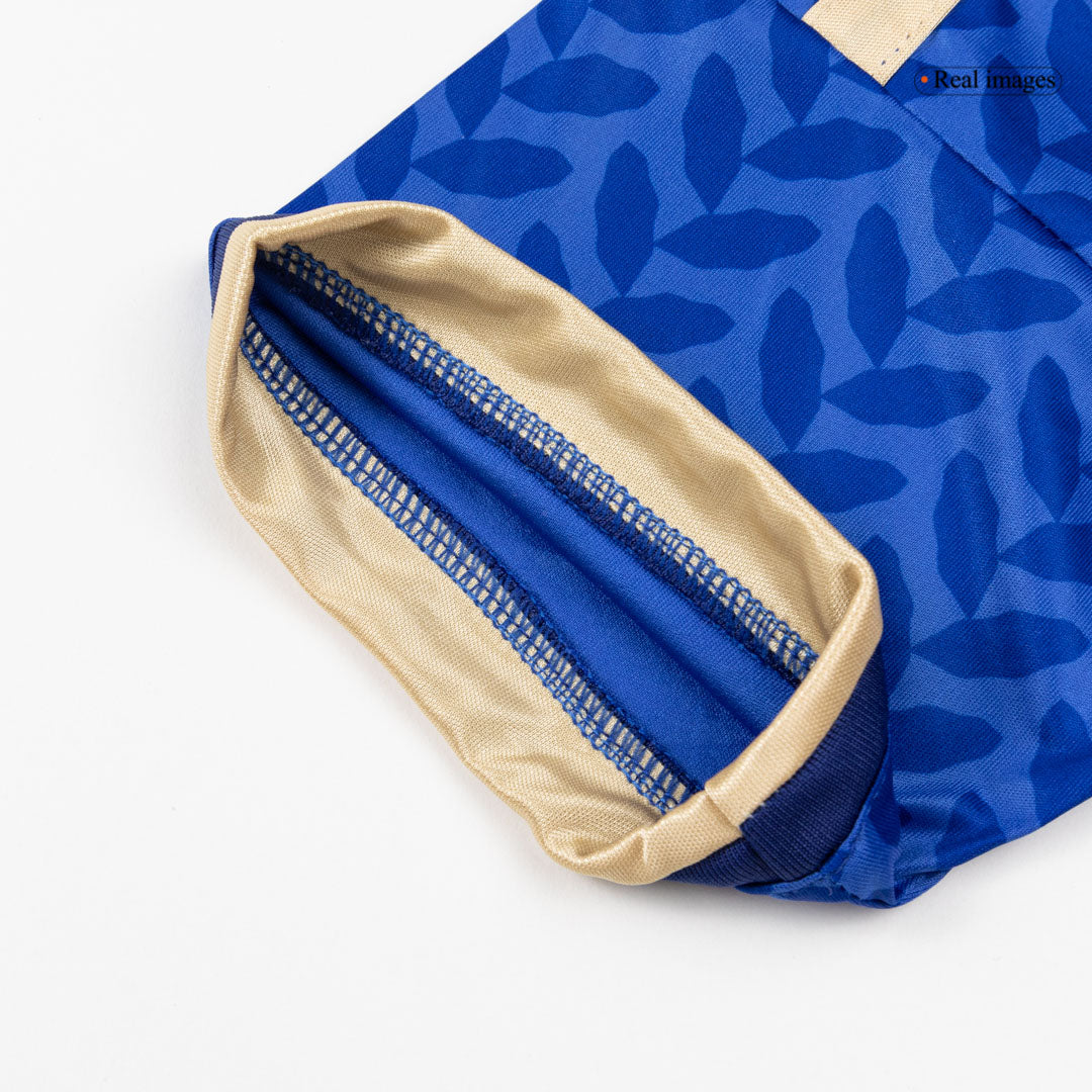 Italie Domicile Maillot Kit 2026 Enfant Bleu