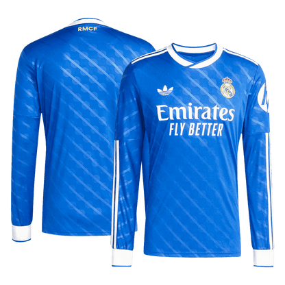 Real Madrid Third Maillot Manches Longues 2025/26 Bleu