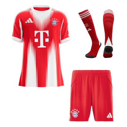 Men Bayern Munich Domicile Maillot Kit 2025/26 Rouge - Super