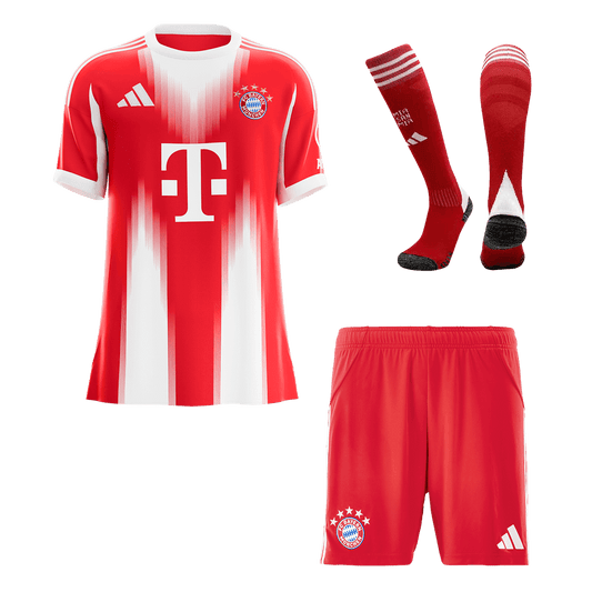 Men Bayern Munich Domicile Maillot Kit 2025/26 Rouge - Super