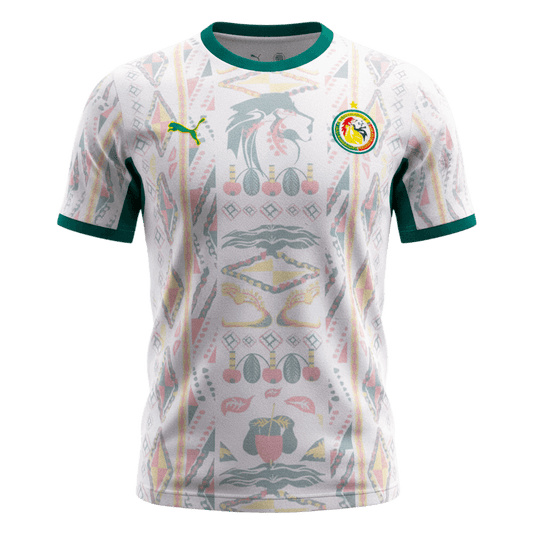 Sénégal Domicile Maillot 2026 Blanc