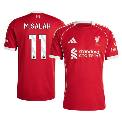 M.SALAH #11 Liverpool Domicile Maillot 2025/26 Rouge