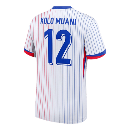 KOLO MUANI #12 France Extérieur Maillot 2024 Blanc