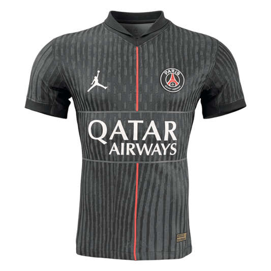 Les Parisiens Fourth Maillot 2025/26 Noir Joueur