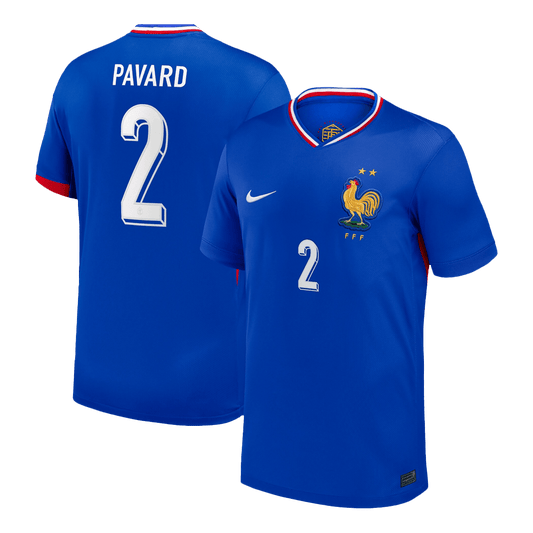 PAVARD #2 France Domicile Maillot 2024 Bleu