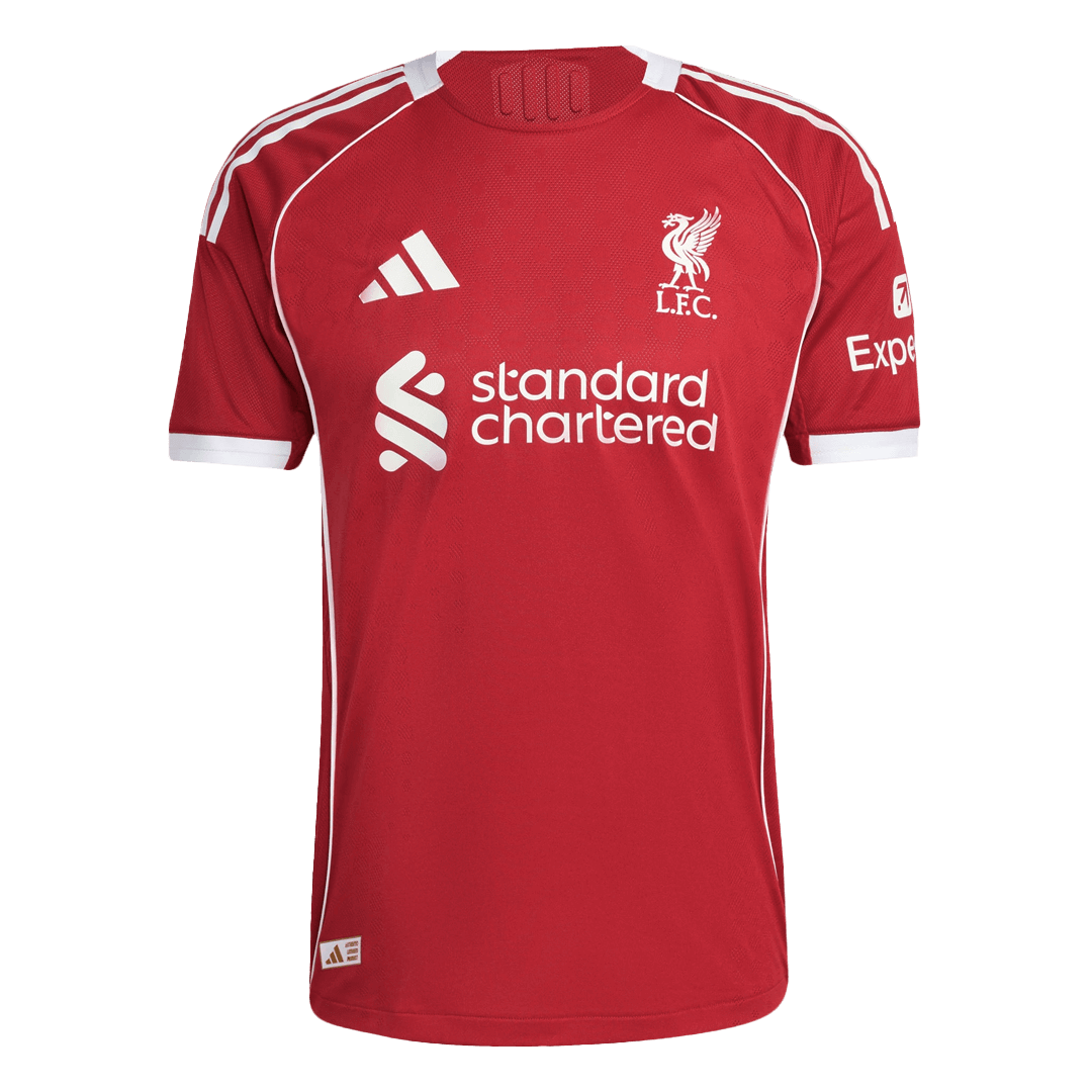 SZOBOSZLAI #8 Liverpool Domicile Maillot 2025/26 Rouge Joueur