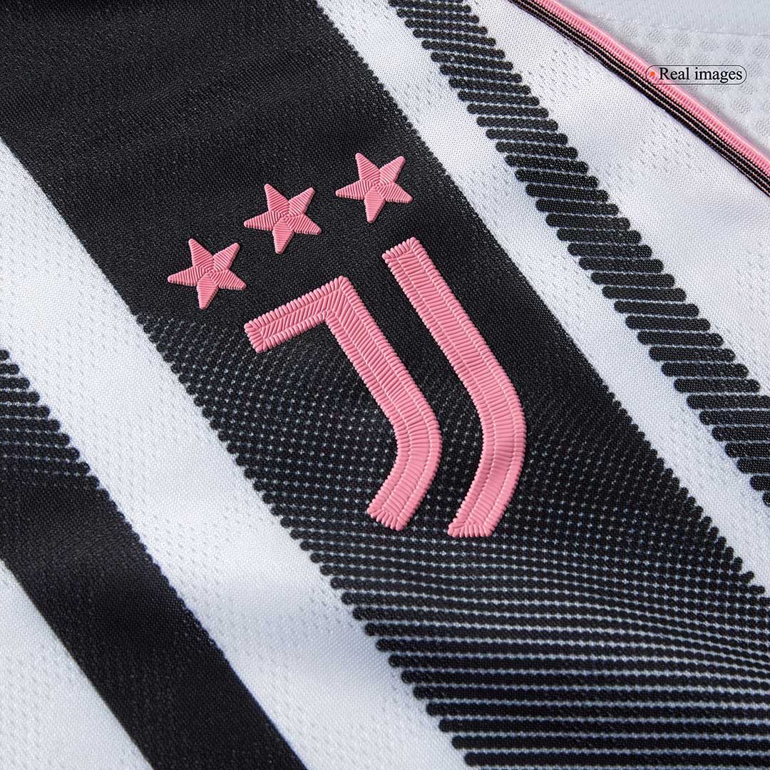 Juventus Domicile Maillot 2025/26 Noir&Blanc Joueur