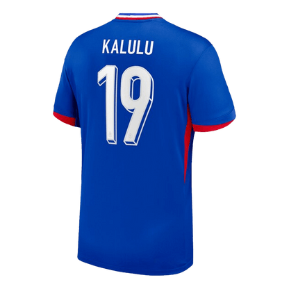 KALULU #19 France Domicile Maillot 2024 Bleu