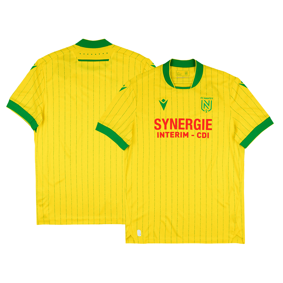 FC Nantes Domicile Maillot 2025/26 Jaune