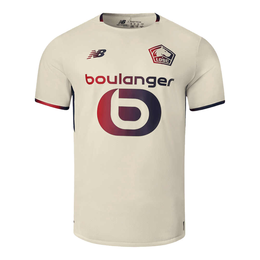 Lille OSC Extérieur Maillot 2025/26 Beige