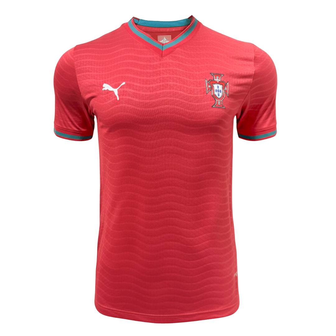 Portugal Domicile Maillot 2026 Rouge Joueur