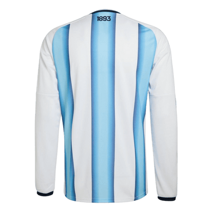 Argentine Domicile Maillot Manches Longues 2026 Blue&White