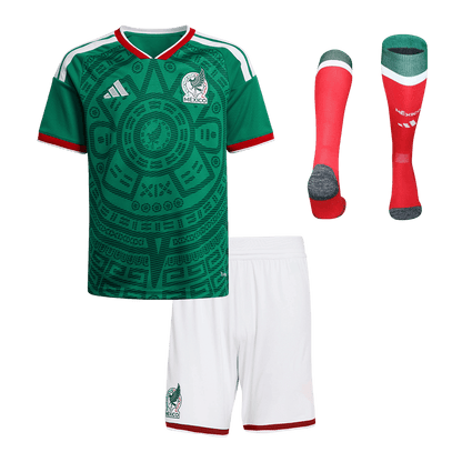 Mexique Domicile Maillot Kit 2026 Enfant Vert