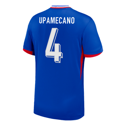 UPAMECANO #4 France Domicile Maillot 2024 Bleu