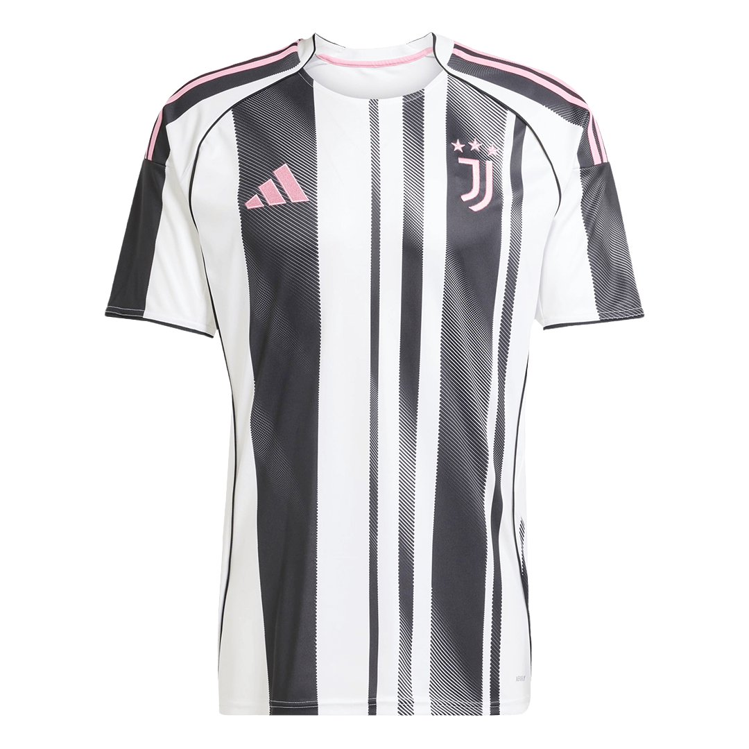 Juventus Domicile Maillot 2025/26 Noir&Blanc