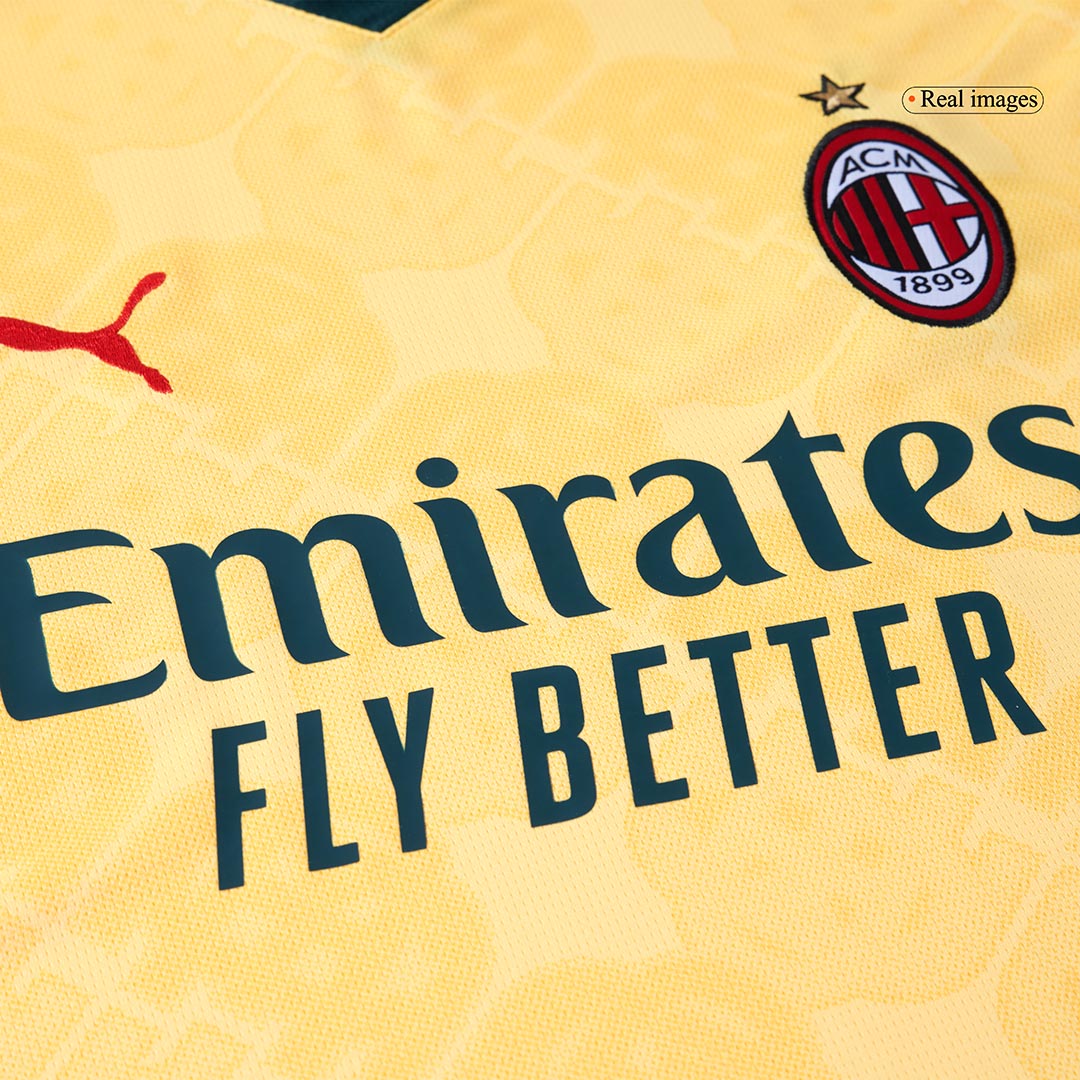AC Milan Third Maillot 2025/26 Jaune