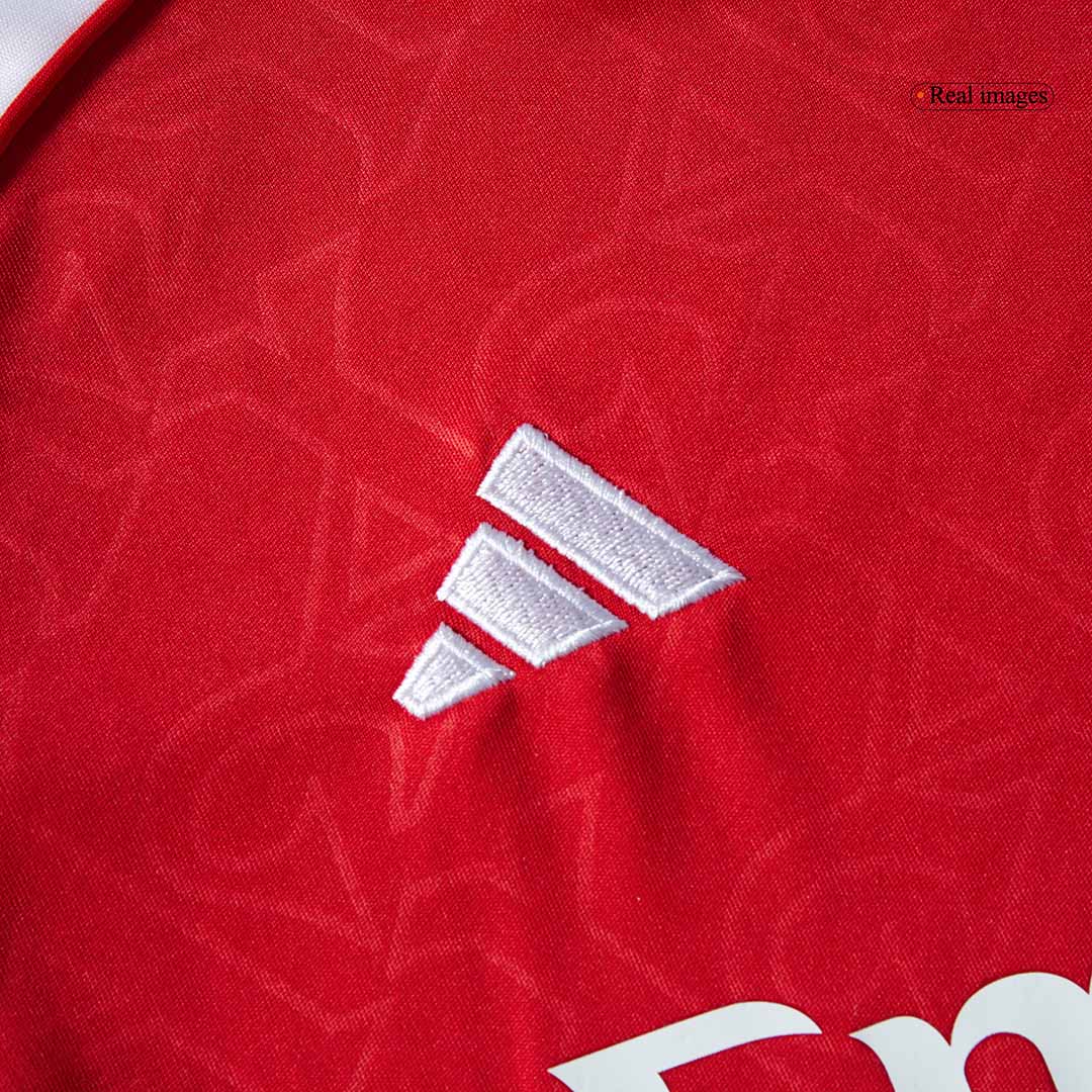 Arsenal Domicile Maillot Kit 2025/26 Enfant Rouge