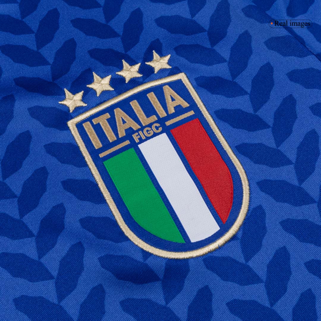 DIMARCO #3 Italie Domicile Maillot 2026 Bleu - Super