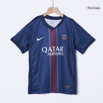 Les Parisiens Domicile Maillot Kit 2025/26 Enfant Bleu marine