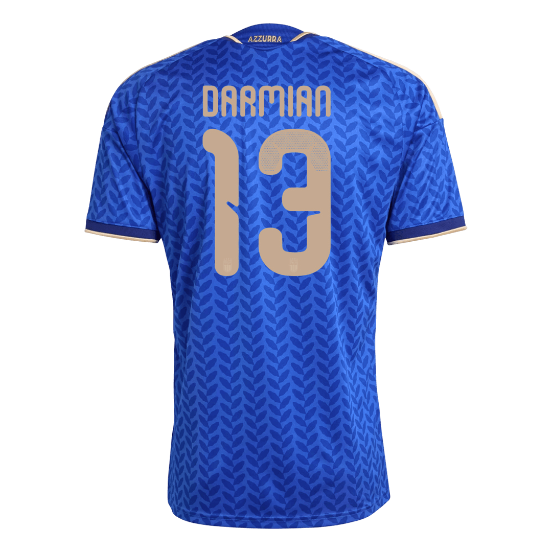 DARMIAN #13 Italie Domicile Maillot 2026 Bleu - Super