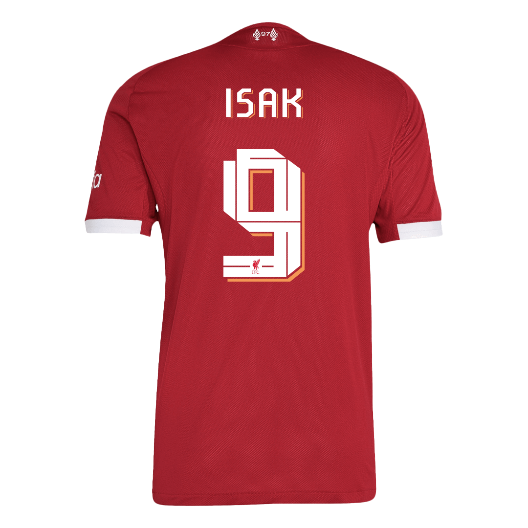 ISAK #9 Liverpool Domicile Maillot 2025/26 Rouge Joueur - UCL