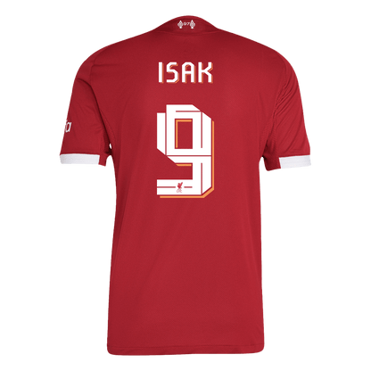 ISAK #9 Liverpool Domicile Maillot 2025/26 Rouge Joueur - UCL